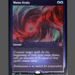Mana Drain Silver Foil MTG Proxy | Double Masters 2022