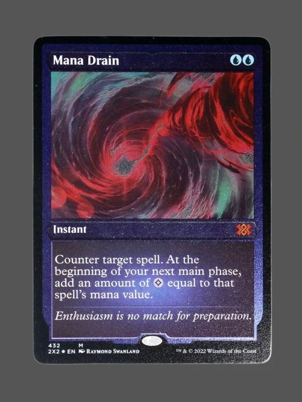 Mana Drain Silver Foil MTG Proxy | Double Masters 2022
