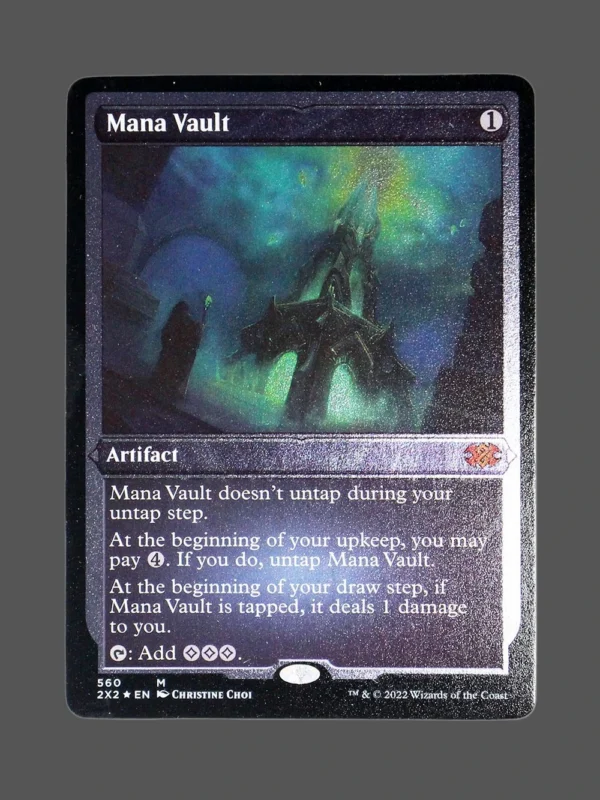 Mana Vault Silver Foil MTG Proxy | Double Masters 2022