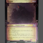 Nazgûl Silver Foil MTG Proxy | Lord of the Rings: Tales of Middle-earth