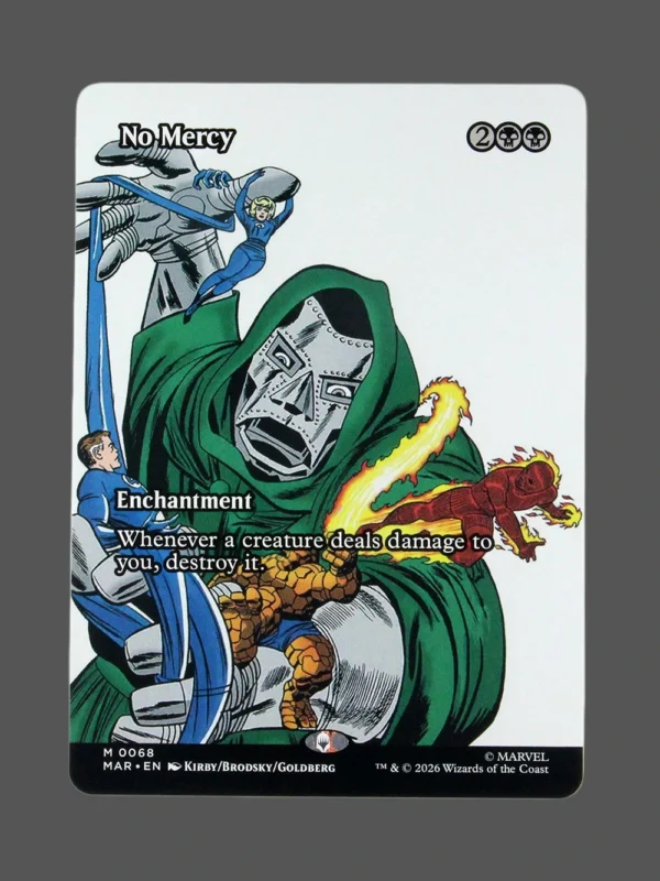 No Mercy Holo MTG Proxy | Marvel Snap
