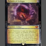 Palantir of Orthanc Silver Foil MTG Proxy | Lord of the Rings
