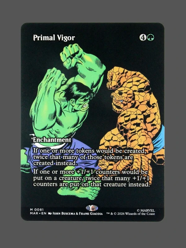 Primal Vigor Holo MTG Proxy | Marvel