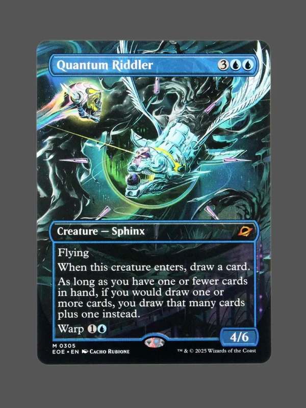 Quantum Riddler Holo MTG Proxy | The Lost Caverns of Ixalan