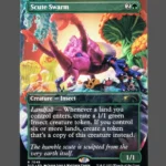 Scute Swarm Holo MTG Proxy | Secret Lair Drop