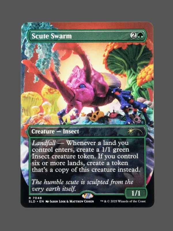 Scute Swarm Holo MTG Proxy | Secret Lair Drop