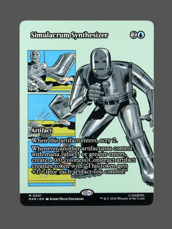 Simulacrum Synthesizer Holo MTG Proxy | Marvel