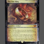 The One Ring Silver Foil MTG Proxy | Lord of the Rings