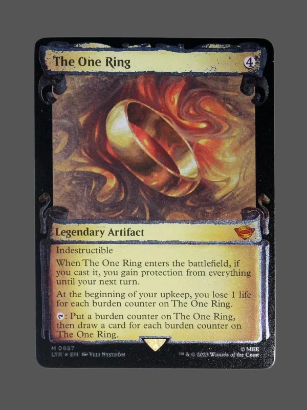 The One Ring Silver Foil MTG Proxy | Lord of the Rings