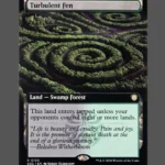 Turbulent Fen Holo MTG Proxy | Streets of New Capenna