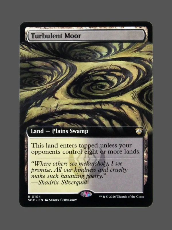 Turbulent Moor Holo MTG Proxy | Streets of New Capenna