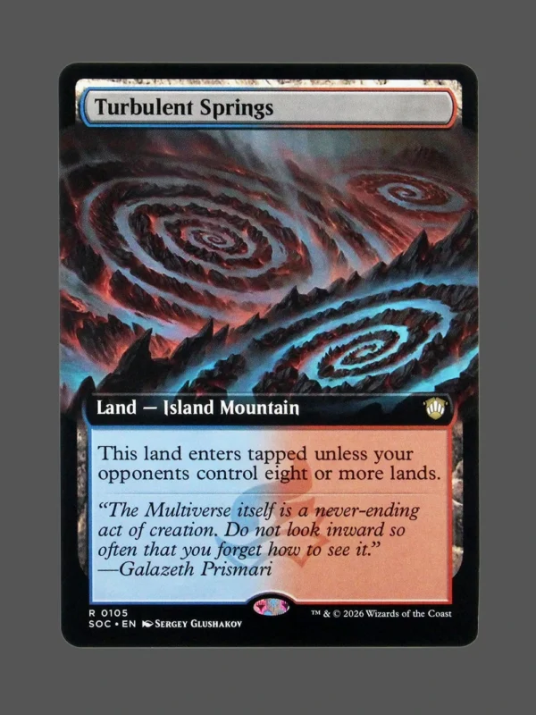Turbulent Springs Holo MTG Proxy | Secret Lair Drop Series