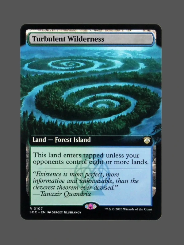 Turbulent Wilderness Holo MTG Proxy | Secret Lair Drop Series