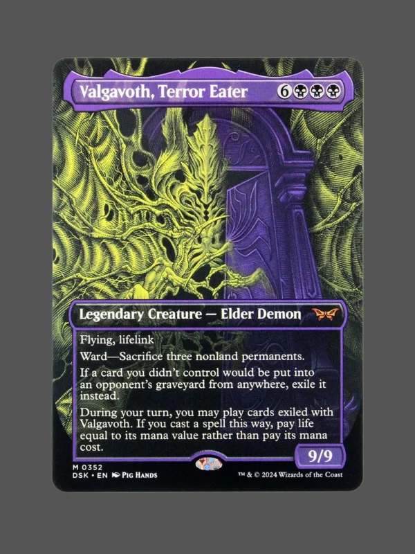 Valgavoth, Terror Eater Holo MTG Proxy | Dominaria United