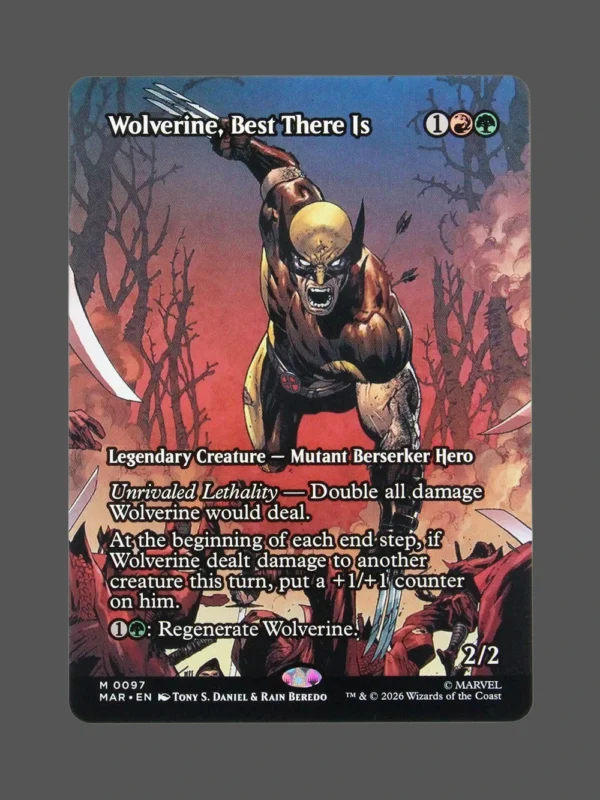 Wolverine, Best There Is Holo MTG Proxy | Marvel