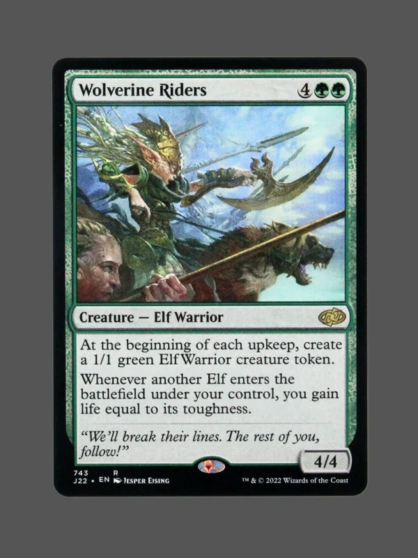 Wolverine Riders Holo MTG Proxy | Jumpstart 2022