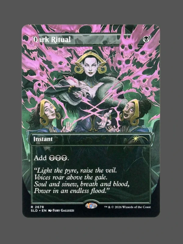 Dark Ritual Holo MTG Proxy | Streets of New Capenna