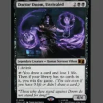 Doctor Doom, Unrivaled Holo MTG Proxy | Marvel Snap