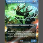 Loki, God of Mischief Holo MTG Proxy | Marvel Snap