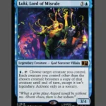 Loki, Lord of Misrule Holo MTG Proxy | Marvel Snap