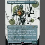 Solemn Simulacrum Holo MTG Proxy | Streets of New Capenna