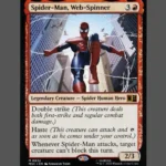 Spider-Man, Web-Spinner Holo MTG Proxy | Marvel Snap