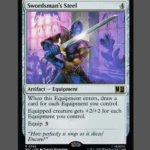 Swordsman's Steel Holo MTG Proxy | Marvel Snap