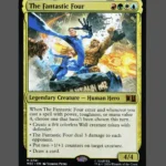 The Fantastic Four Holo MTG Proxy | Marvel Snap
