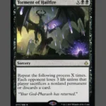 Torment of Hailfire Holo MTG Proxy | Hour of Devastation