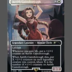 Aerith Gainsborough Foil MTG Proxy | Final Fantasy
