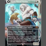 Ajani, Nacatl Pariah // Ajani, Nacatl Avenger Holo MTG Proxy