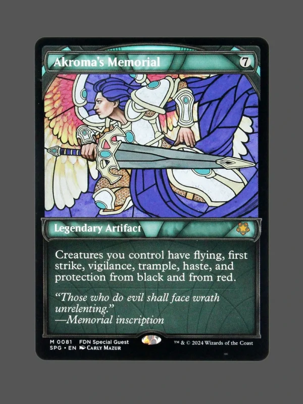 Akroma's Memorial Holo MTG Proxy | Special Guests