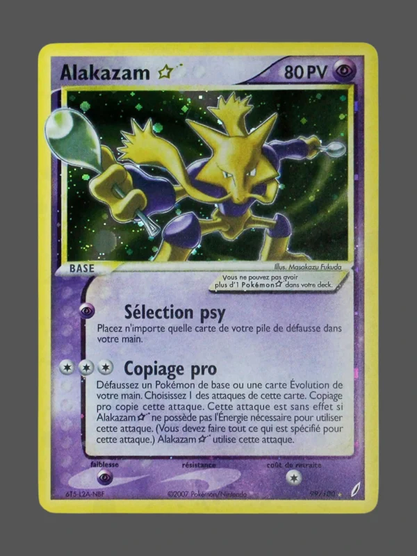 Alakazam Galaxy Foil Pokemon Proxy | Galaxy Foil Galaxy FR