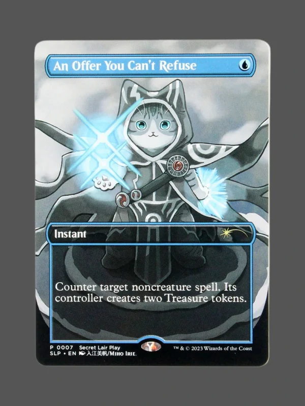 An Offer You Can't Refuse Holo MTG Proxy | Secret Lair Play
