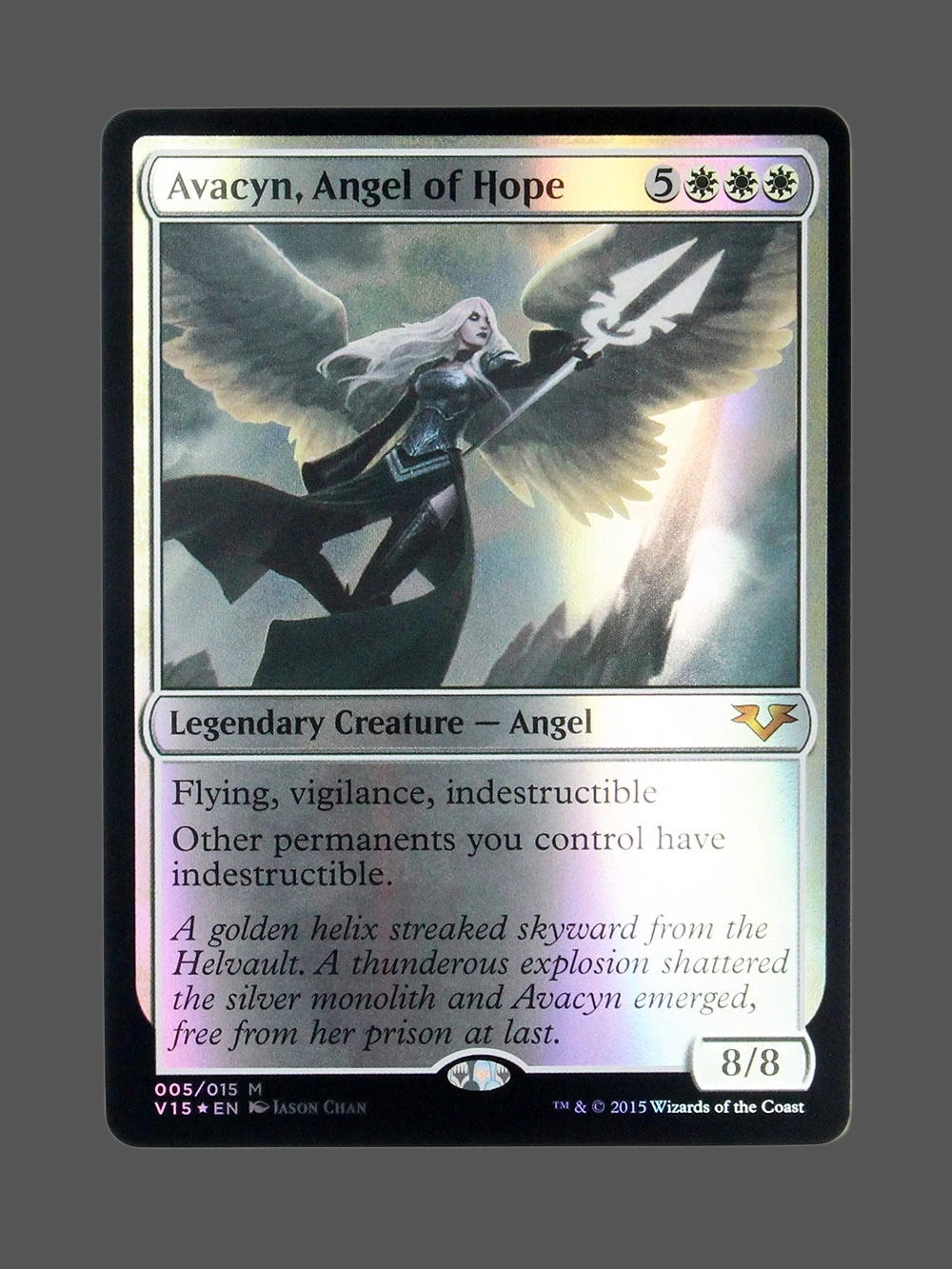 Avacyn, Angel of Hope Foil MTG Proxy | From the Vault: Angels Avacyn, Angel of Hope Foil MTG Proxy