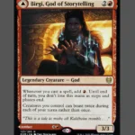 Birgi, God of Storytelling // Harnfel, Horn of Bounty