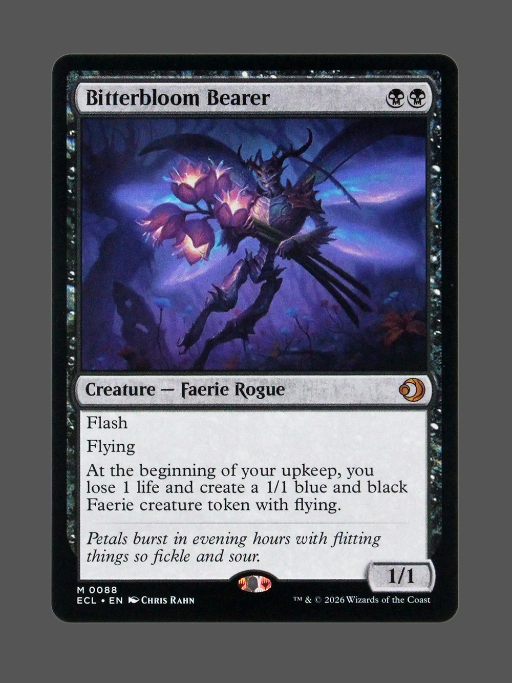 Bitterbloom Bearer Holo MTG Proxy | Lorwyn Eclipsed Bitterbloom Bearer Holo MTG Proxy | Lorwyn Eclipsed