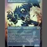 Blightsteel Colossus Foil MTG Proxy | Double Masters
