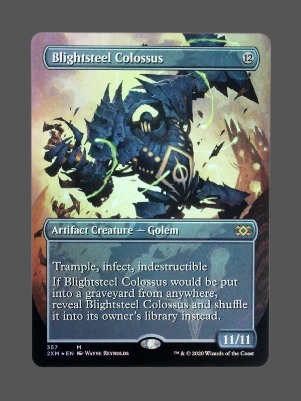 Blightsteel Colossus Foil MTG Proxy | Double Masters
