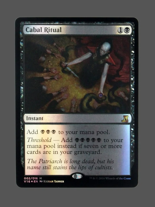 Cabal Ritual Foil MTG Proxy | From the Vault: Lore