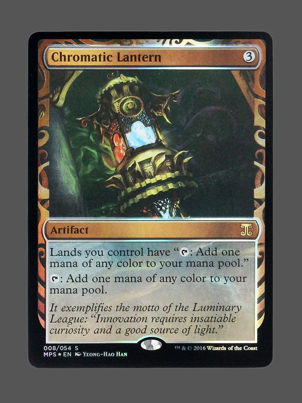 Chromatic Lantern Foil MTG Proxy | Kaladesh Inventions Chromatic Lantern Foil MTG Proxy | Kaladesh Inventions