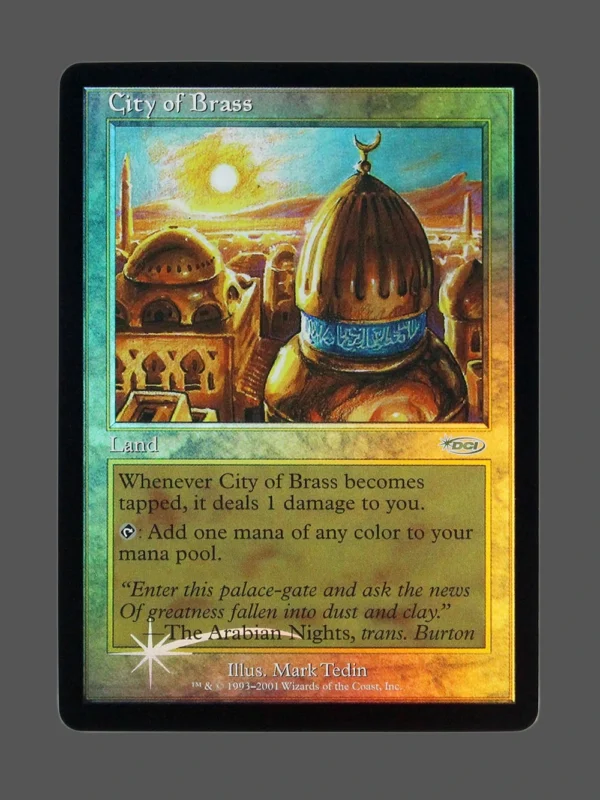 City of Brass Foil MTG Proxy