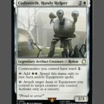 Codsworth, Handy Helper Holo MTG Proxy | Fallout