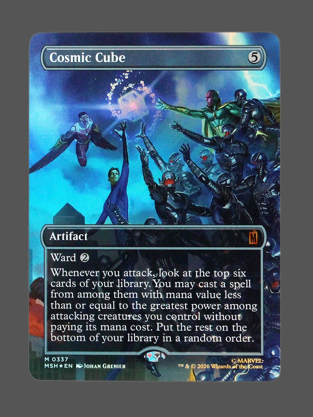 Cosmic Cube Foil MTG Proxy | Marvel Super Heroes Cosmic Cube Foil MTG Proxy | Marvel Super Heroes