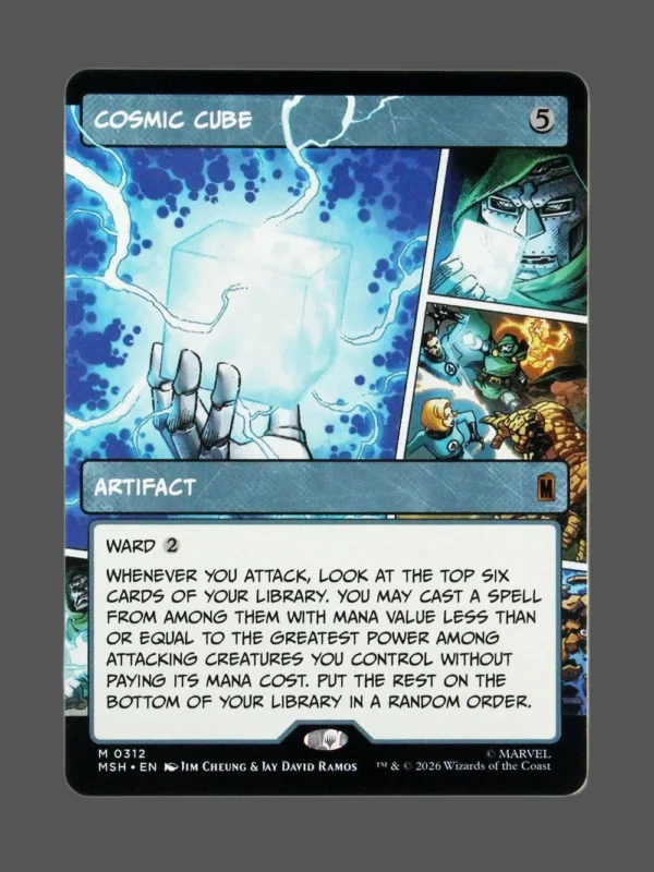 Cosmic Cube Holo MTG Proxy | Marvel Super Heroes