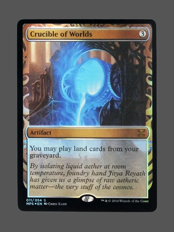 Crucible of Worlds Foil MTG Proxy | Kaladesh Inventions