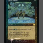 Dark Ritual Foil MTG Proxy | Mercadian Masques
