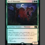 Devil Dinosaur Foil MTG Proxy