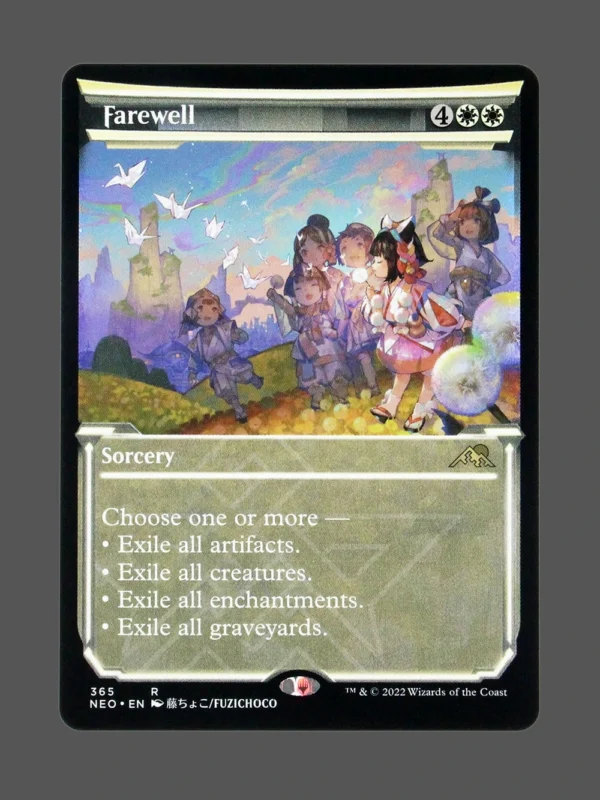 Farewell Holo MTG Proxy | Kamigawa: Neon Dynasty