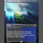 Flooded Strand Foil MTG Proxy | Modern Horizons 3